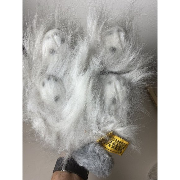 24K Polar Puff Special Effects 1994 Plush Schnauzer Approx 12” Stuffed Dog GUC - Picture 3 of 8